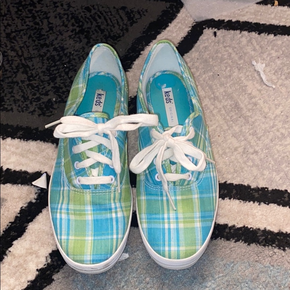 Brand new blue and green keds size 7.5